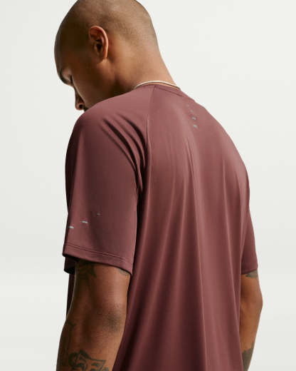 Nike Stride Men's Dri-FIT ADV Short-Sleeve Running Top - Light Boulder - View 2