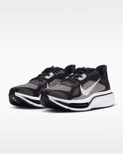 Nike Pegasus Plus 2 Women's Road-Running Shoes - Black/Smoke Grey/White - View 5