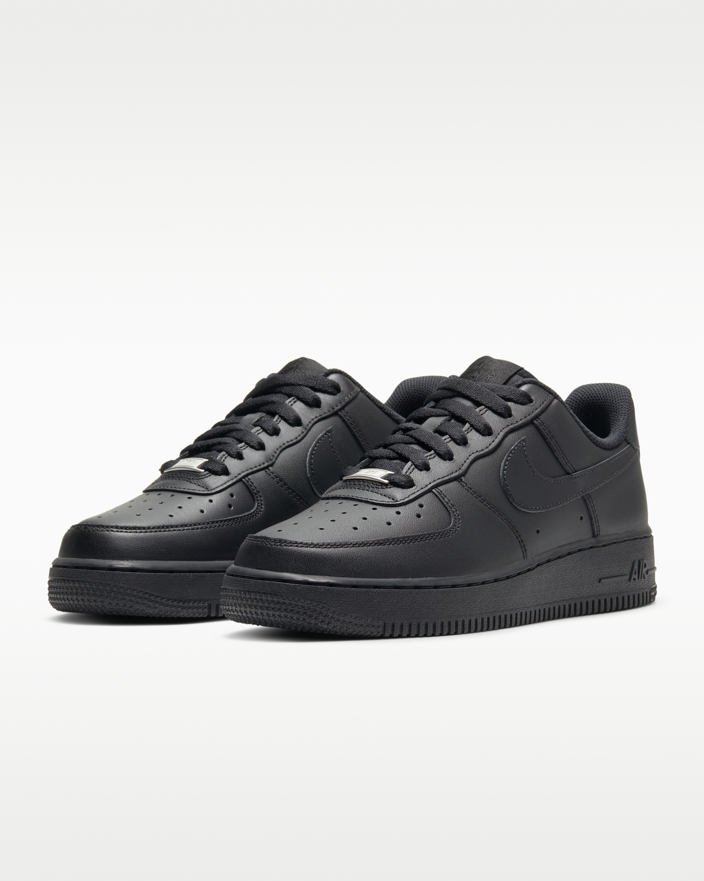 Nike Air Force 1 '07 Women's Shoes - Black/Black/Black/Black - View 5