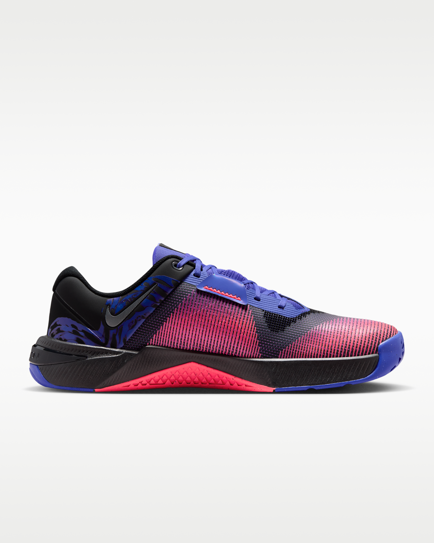 Nike Metcon 10 AMP Men's Training Shoes - Black/Hyper Punch/Metallic Platinum - View 3