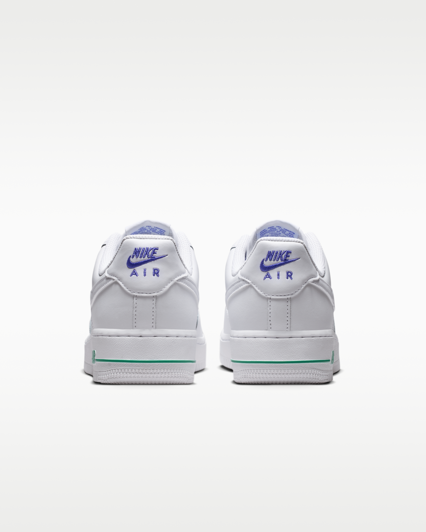 Nike Air Force 1 '07 SE Women's Shoes - White/Persian Violet/Stadium Green/White - View 6
