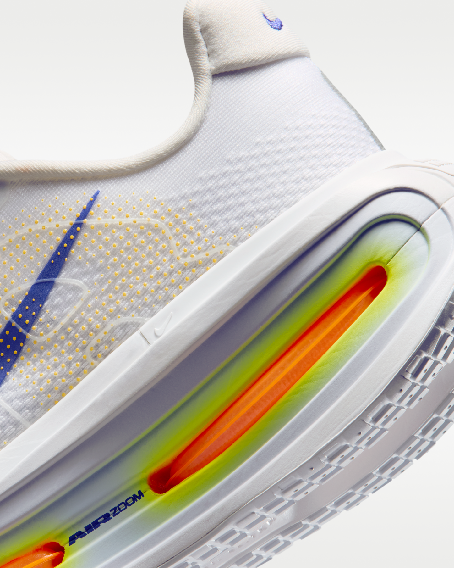Nike Vomero Premium Men's Road Running Shoes - White/Total Orange/Laser Orange/Lapis - View 8