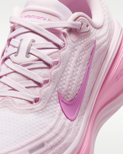Nike Vomero Plus Women's Road Running Shoes - Bleached Lilac/Pink Rise/Pink Foam/Light Magenta - View 7