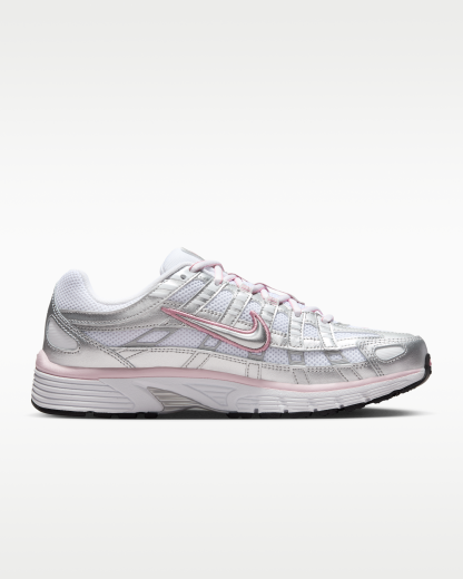 Nike P-6000 Women's Shoes - White/Elemental Pink/Black/Metallic Silver - View 3
