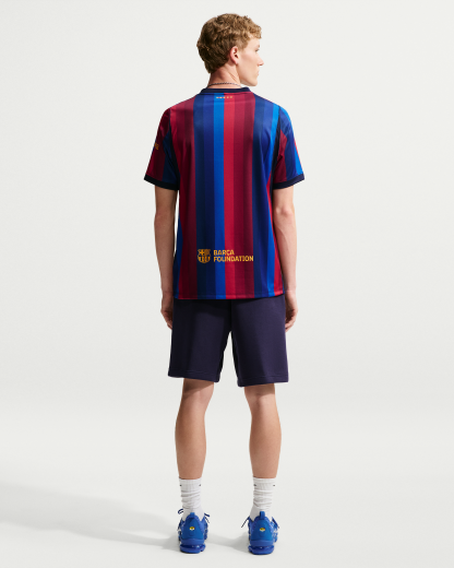 F.C. Barcelona 2026/27 Stadium Home Men's Nike Dri-FIT Football Replica Shirt - Deep Garnet/Blue Void/Blackened Blue/Mineral Yellow - View 5