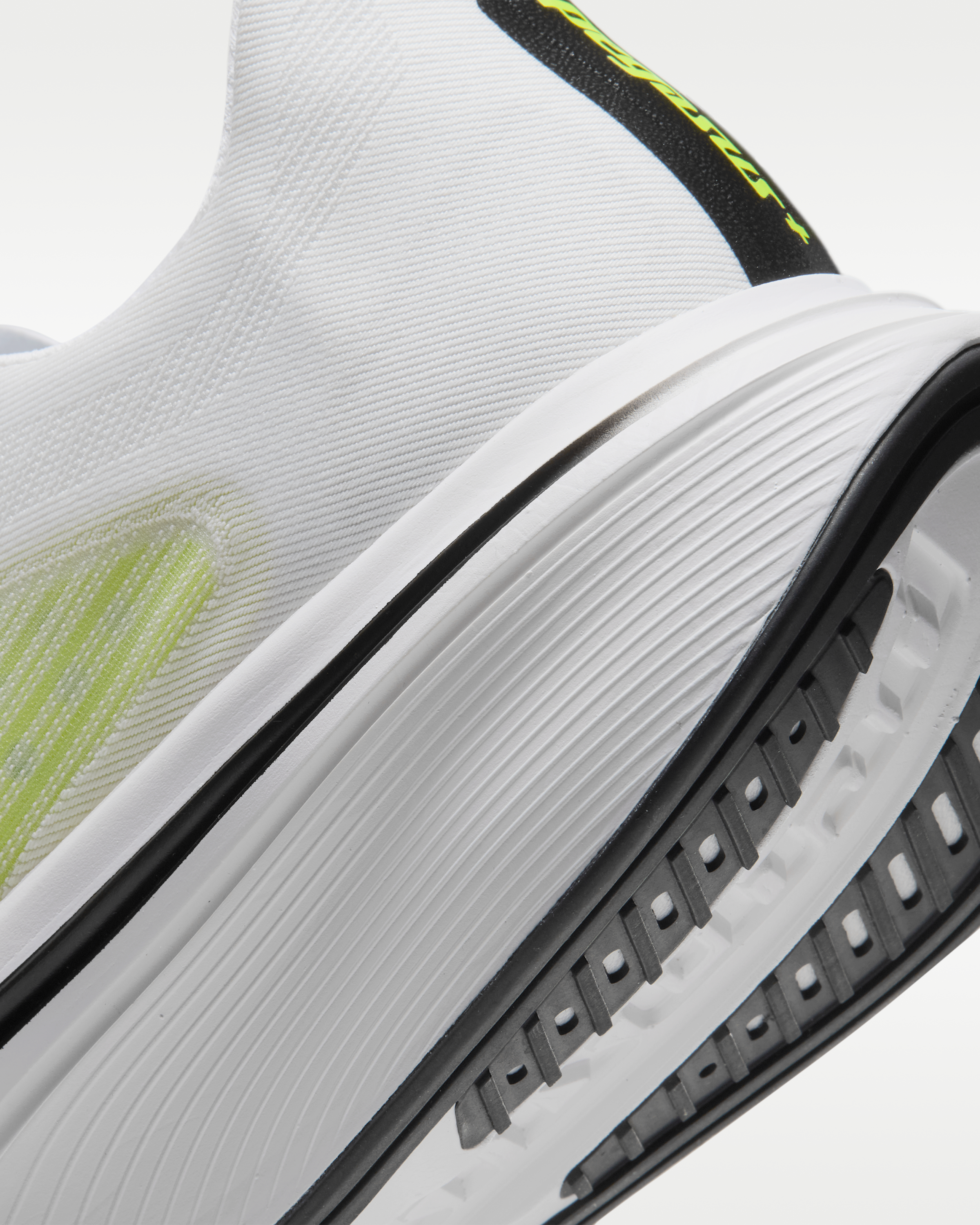 Nike Pegasus Plus 2 Men's Road-Running Shoes - White/Lemon Venom/Black - View 8
