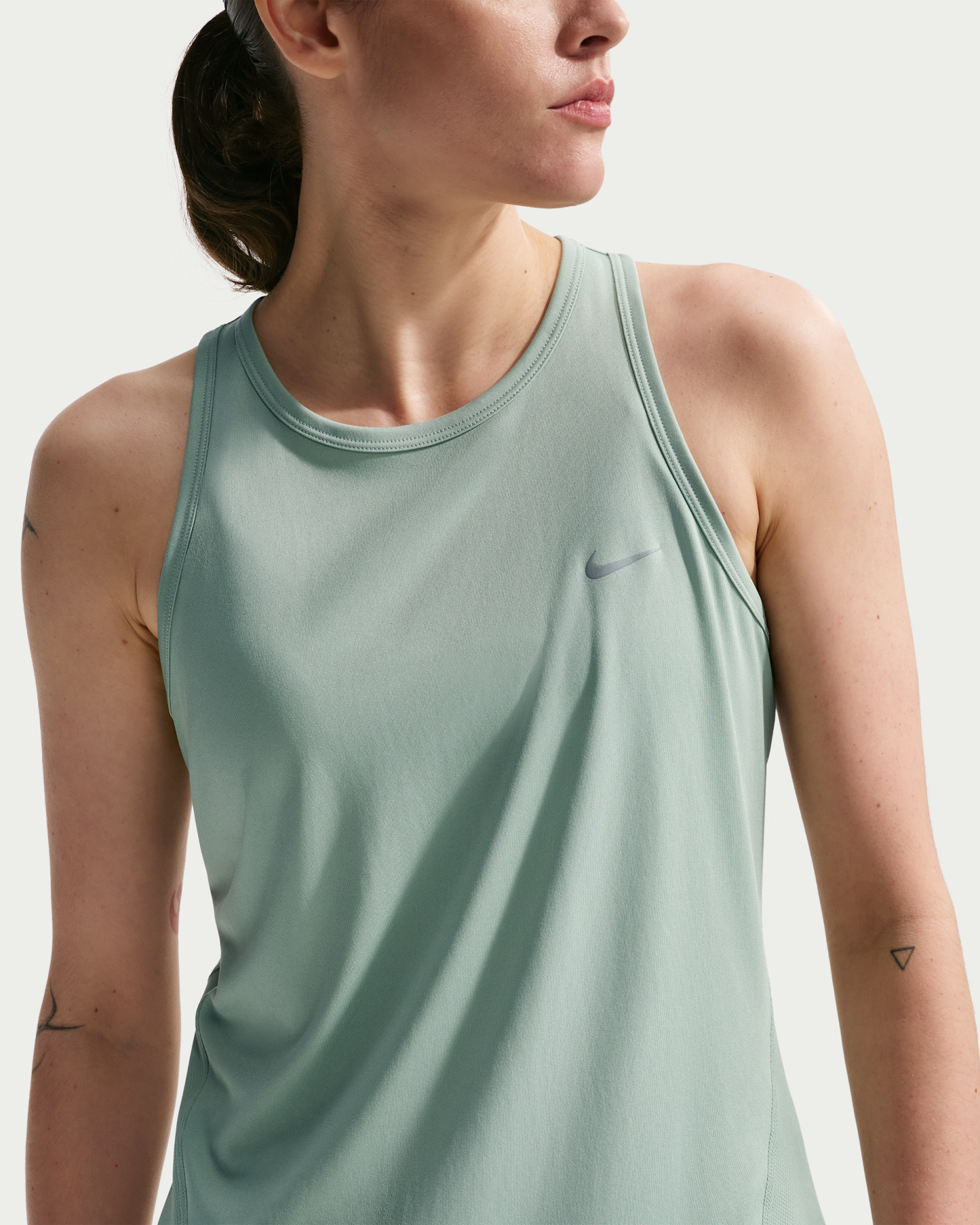 Nike Tempo Women's Dri-FIT Running Tank Top - Steam - View 3