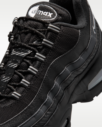 Nike Air Max 95 Big Bubble Men's Shoes - Black/Metallic Silver/Cool Grey/White - View 7