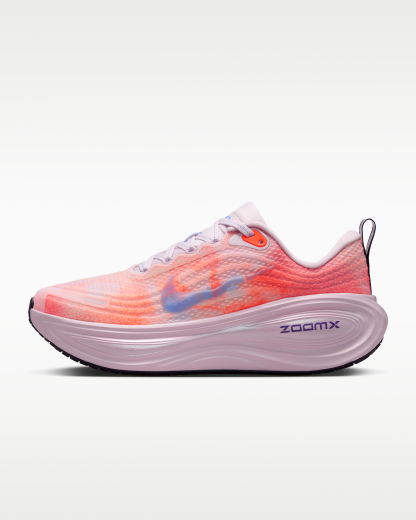 Nike Vomero Plus Women's Road Running Shoes - Bleached Lilac/Hyper Crimson/Sunset Haze/Royal Pulse - View 1