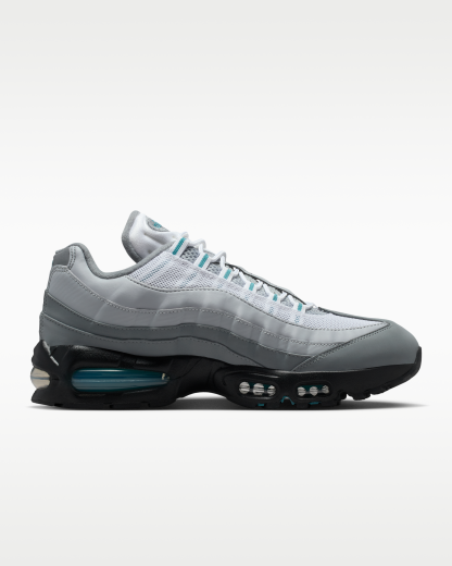 Nike Air Max 95 Big Bubble Men's Shoes - Cool Grey/Mineral Teal/Wolf Grey/Metallic Silver - View 3