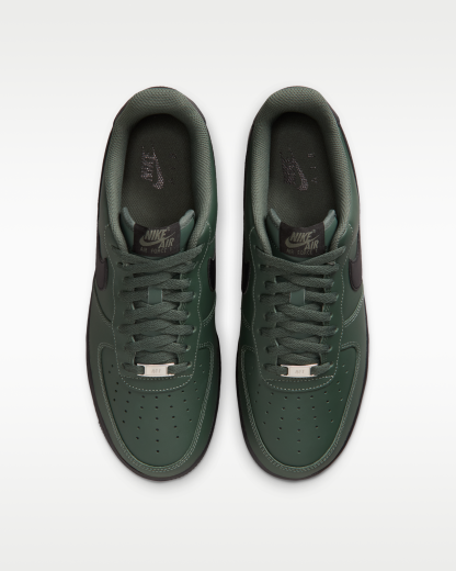 Nike Air Force 1 '07 Men's Shoes - Camo Green/Black - View 4