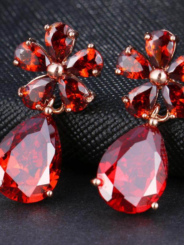 Floral Premium Simple Light Luxury Earrings