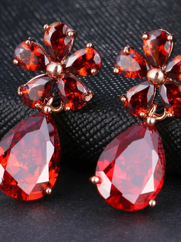 Floral Premium Simple Light Luxury Earrings