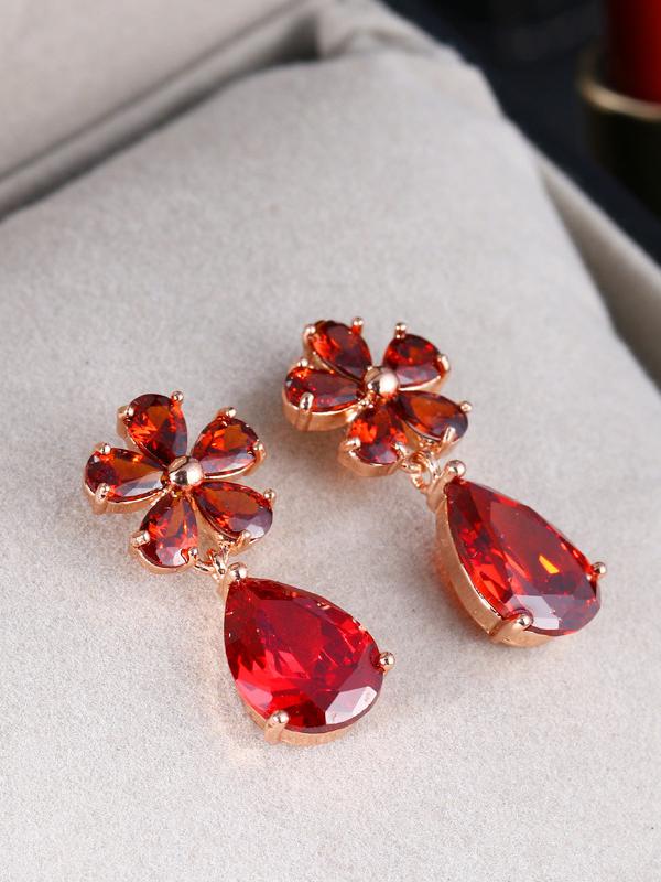 Floral Premium Simple Light Luxury Earrings