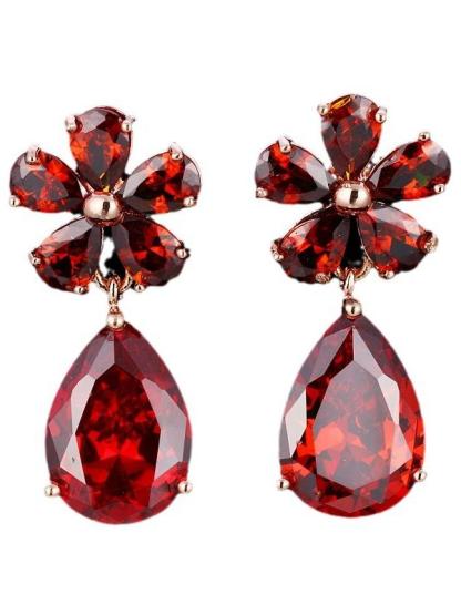 Floral Premium Simple Light Luxury Earrings