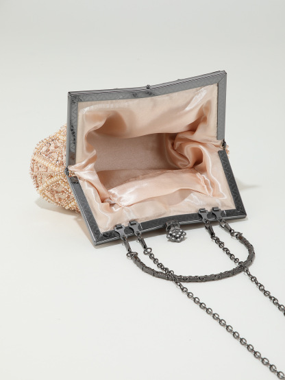 Bead Embroidery Beaded Sequins Evening Bag