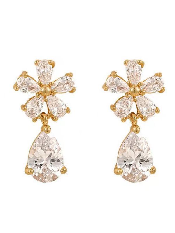 Floral Premium Simple Light Luxury Earrings
