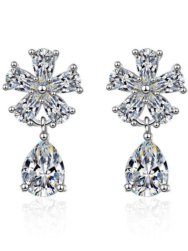 Floral Premium Simple Light Luxury Earrings