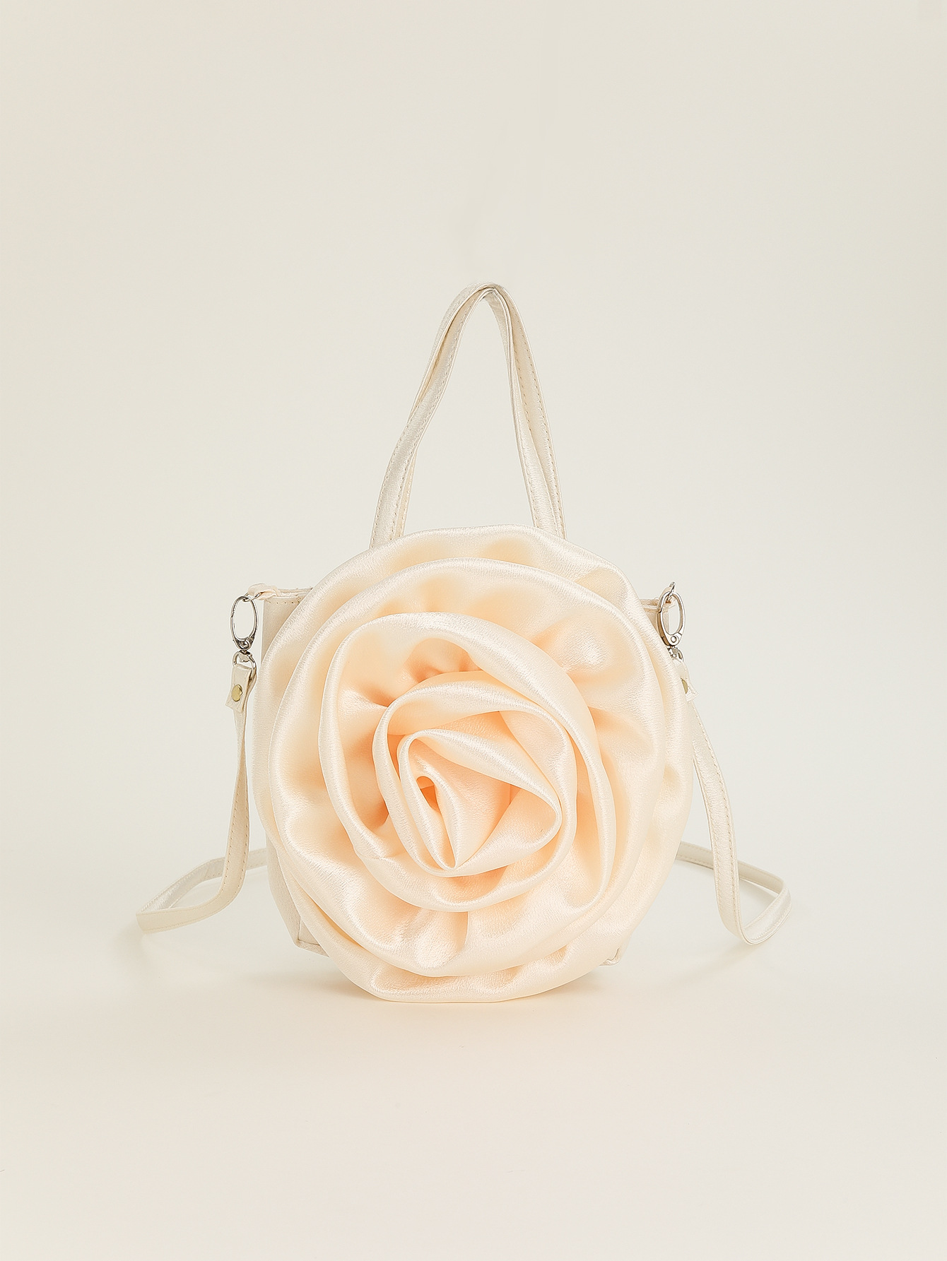 Three-dimensional Rose Tote Bag