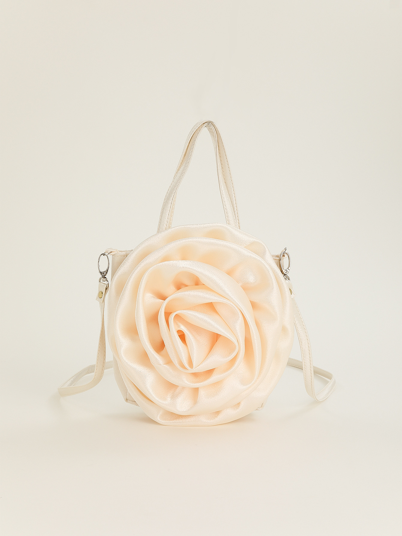Three-dimensional Rose Tote Bag