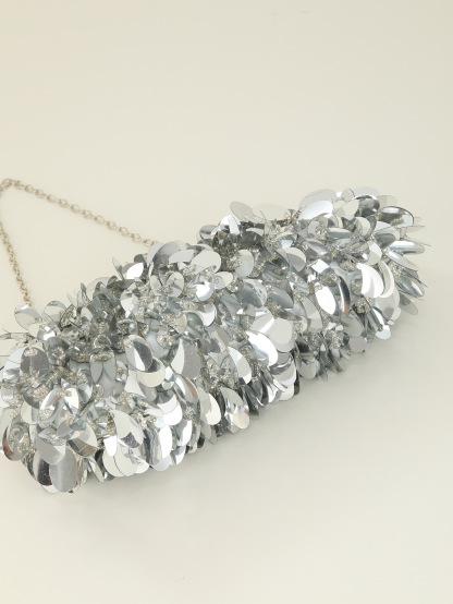 Handmade Beaded Sequin Beaded Evening Bag