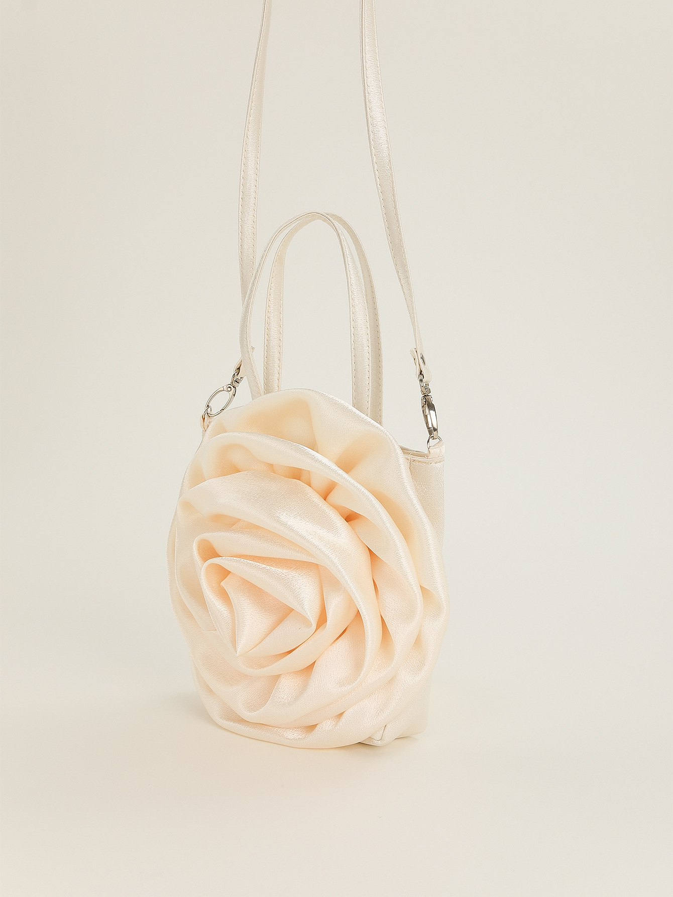 Three-dimensional Rose Tote Bag