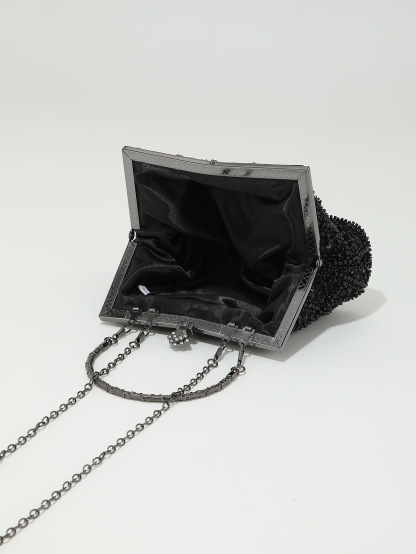 Bead Embroidery Beaded Sequins Evening Bag