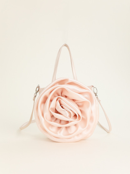 Three-dimensional Rose Tote Bag
