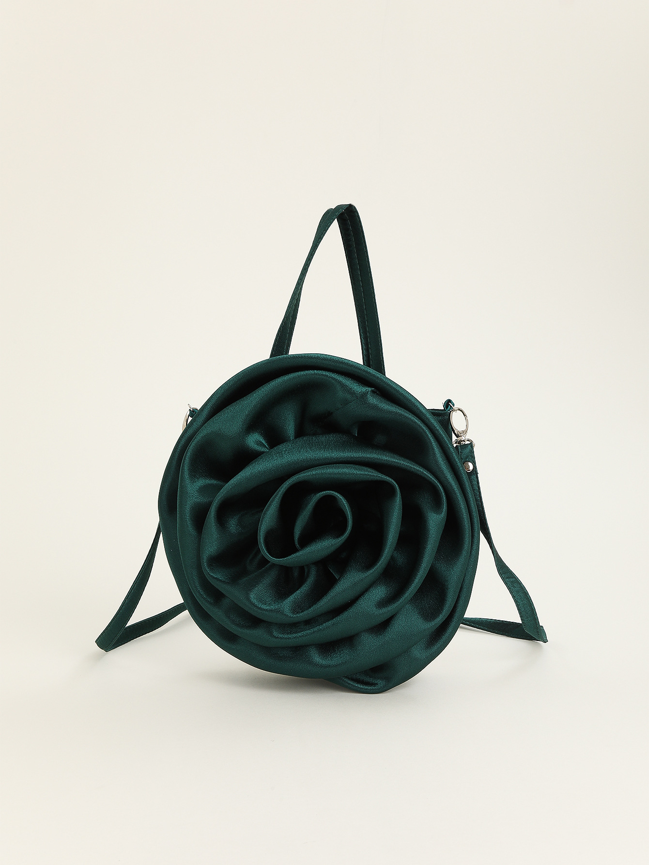 Three-dimensional Rose Tote Bag