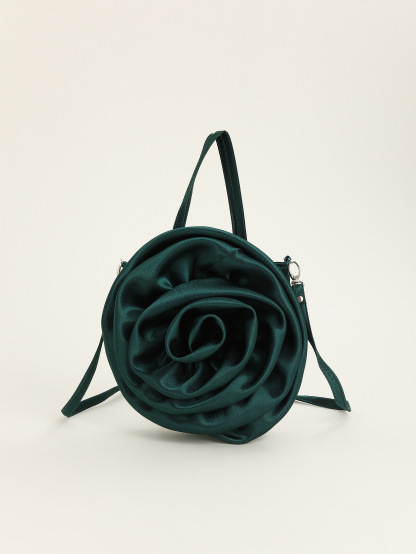 Three-dimensional Rose Tote Bag