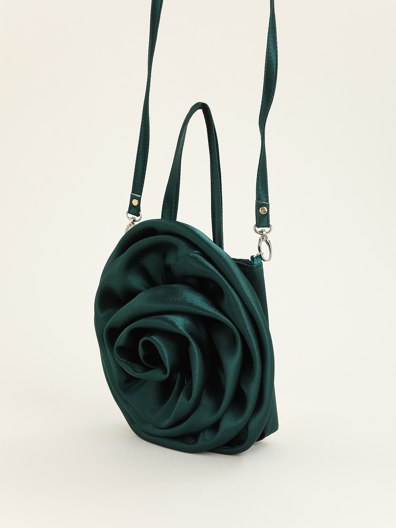 Three-dimensional Rose Tote Bag