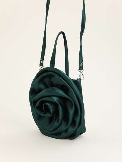 Three-dimensional Rose Tote Bag