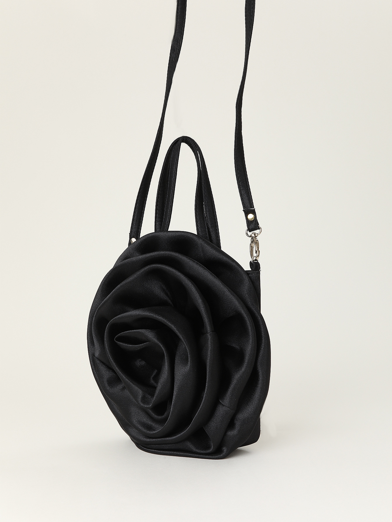 Three-dimensional Rose Tote Bag