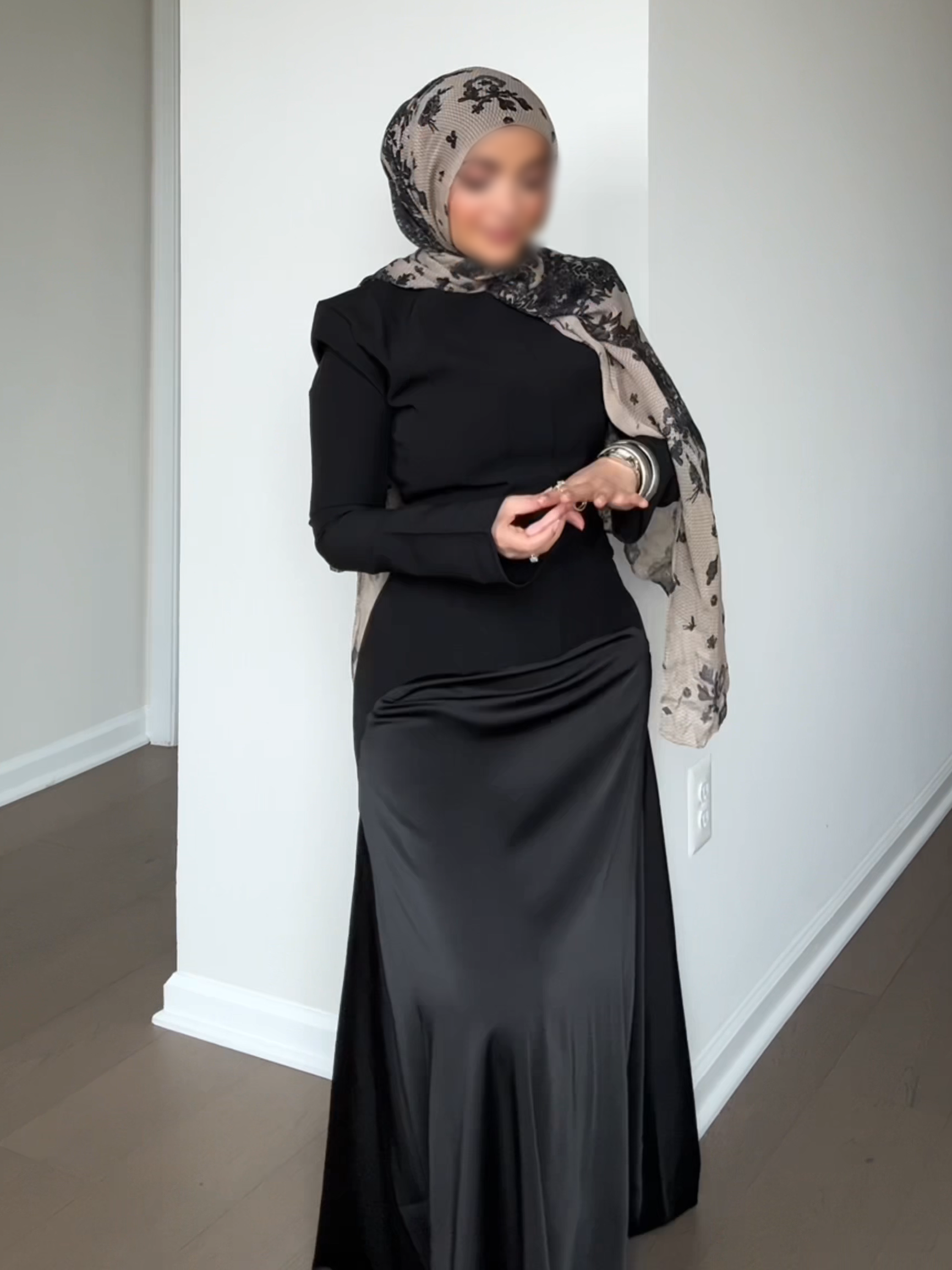 Crew Neck Solid Color Elegant Dress