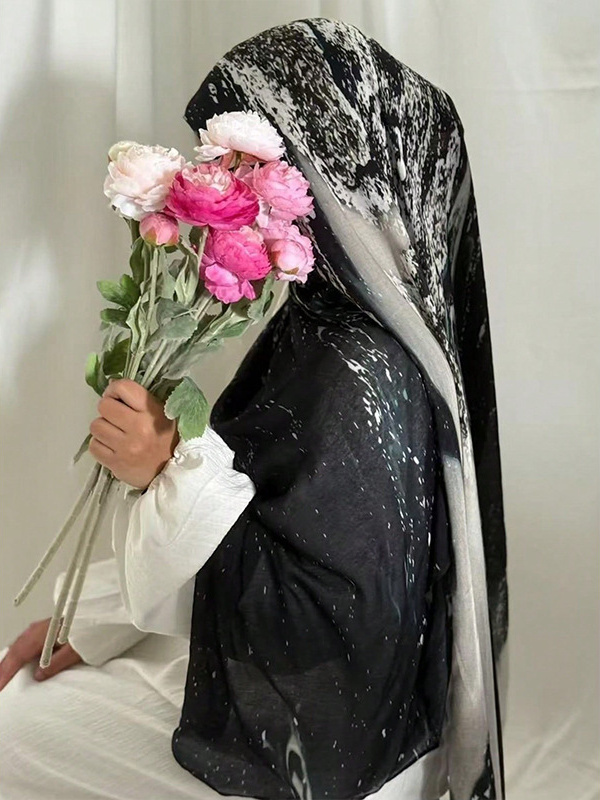 Modal Print Hijab-Dreamscape Art