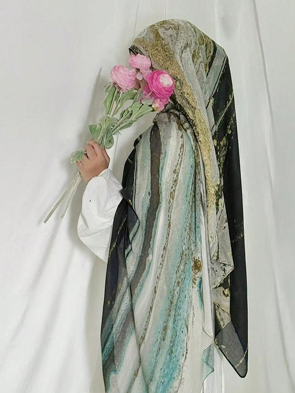 Modal Print Hijab-Dreamscape Art