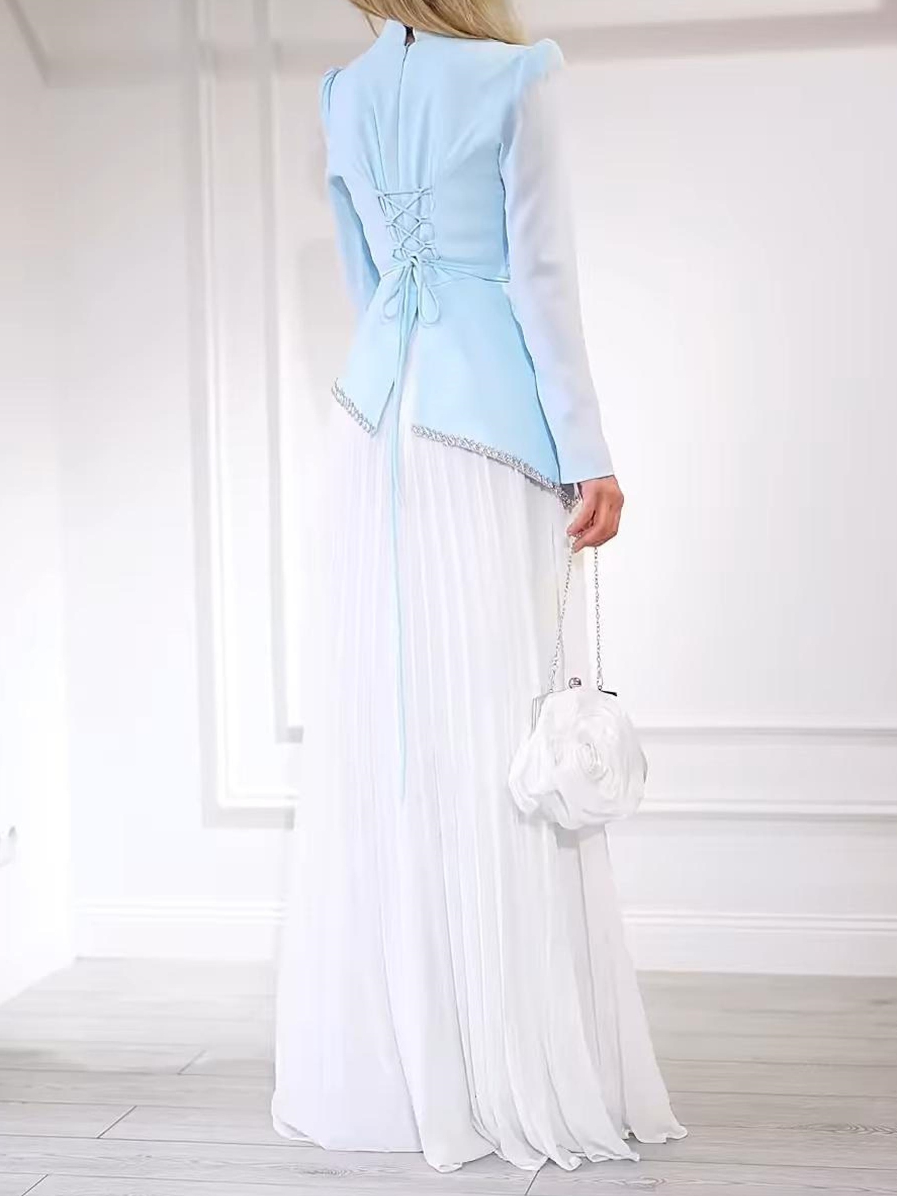 Slim Gradient Fashionable Temperament Dress