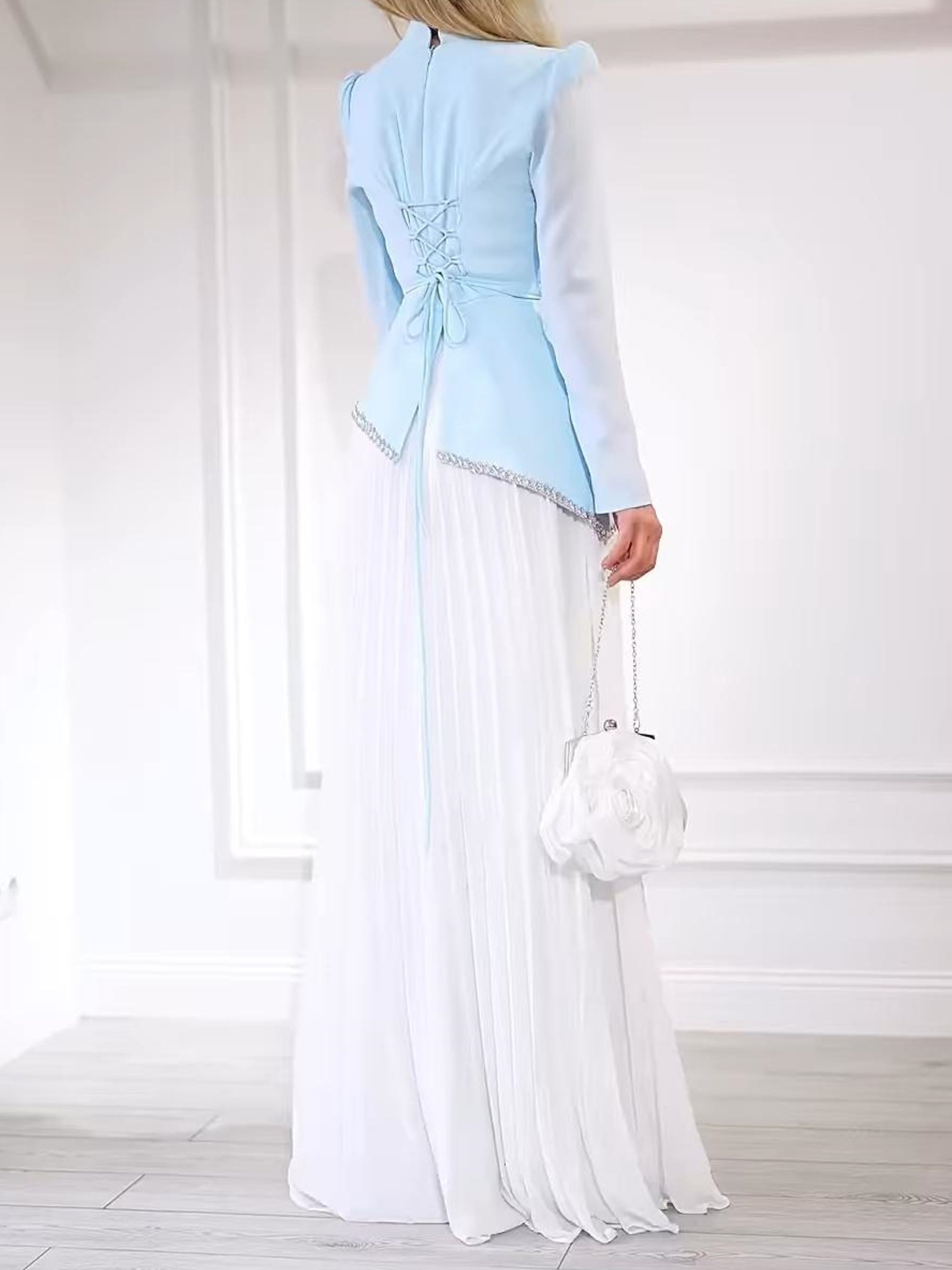 Slim Gradient Fashionable Temperament Dress