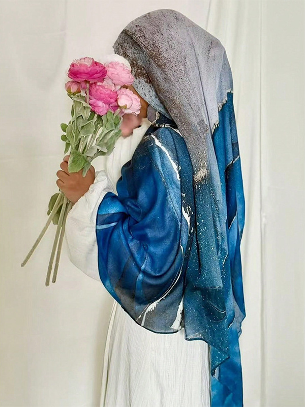 Modal Print Hijab-Dreamscape Art