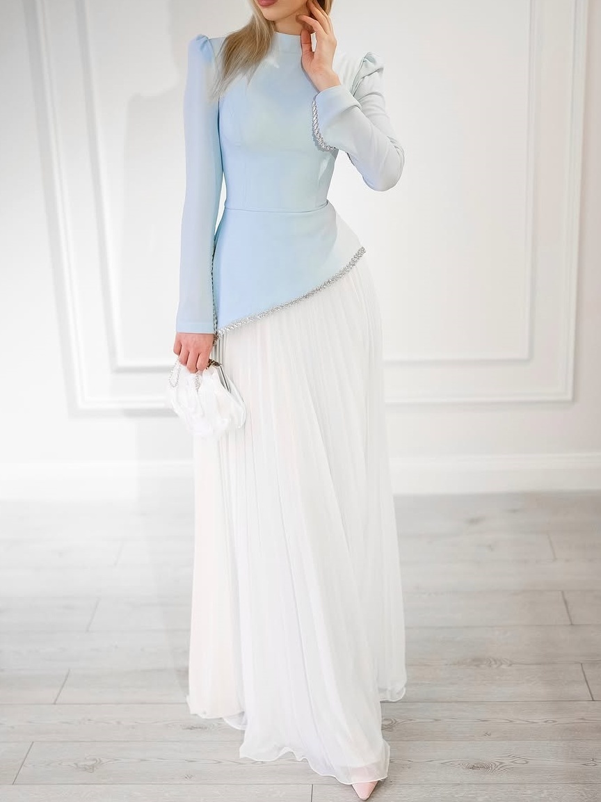 Slim Gradient Fashionable Temperament Dress