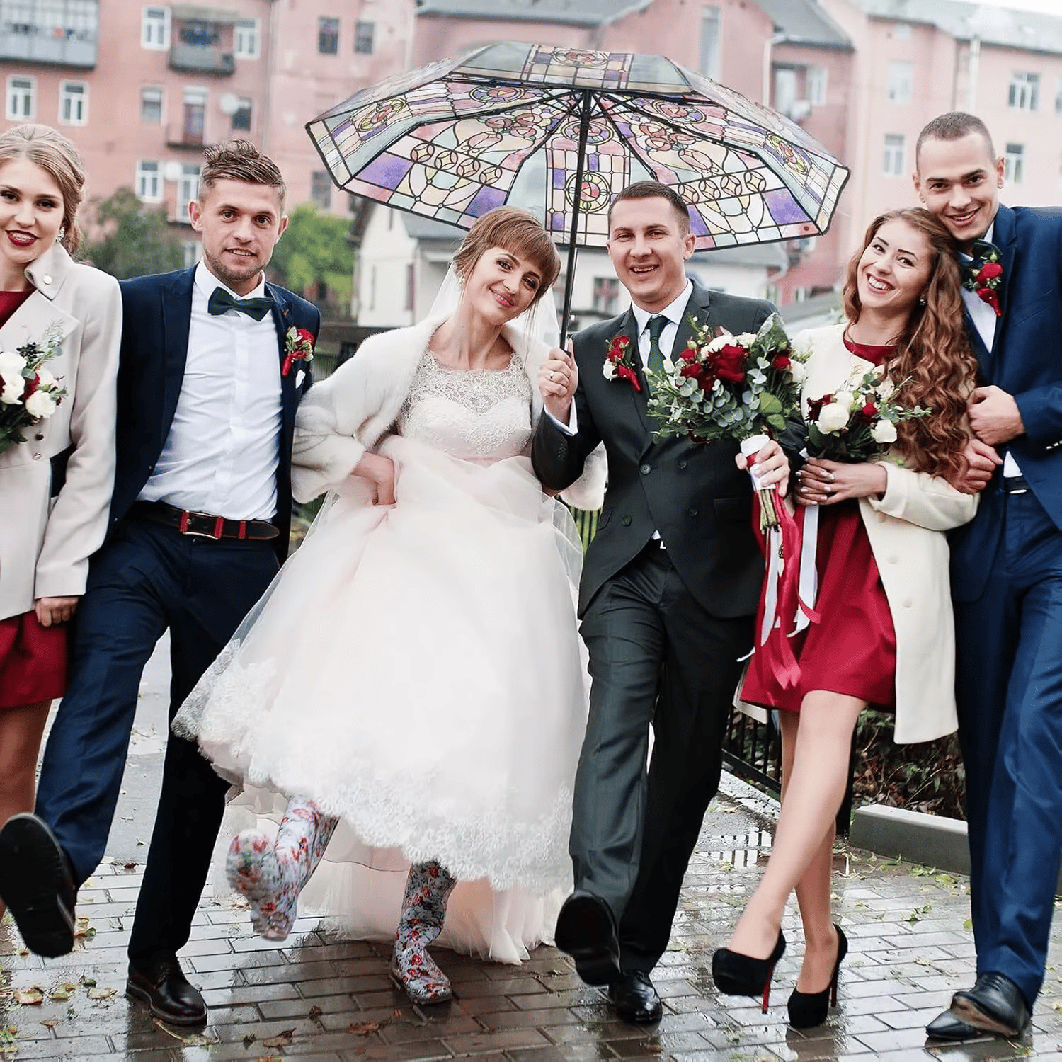 🔥Gorąca wyprzedaż 49% TANIEJ - zabytkowy, barwiony automatyczny parasol(2 sztuki)