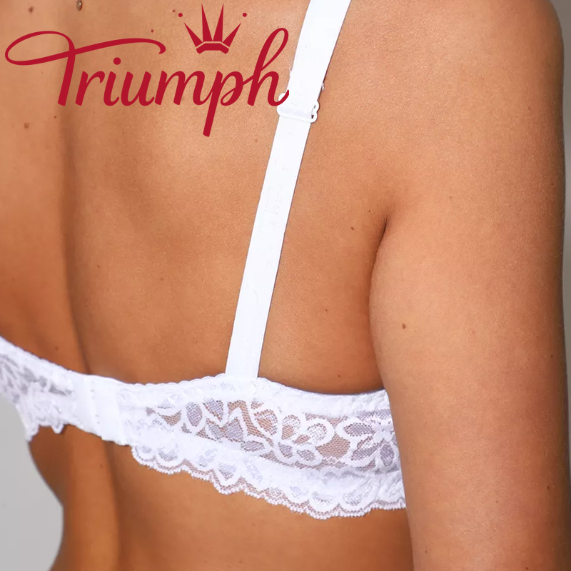 💖Triumph® 3-pak ✨Biustonosz koronkowy duże rozmiary