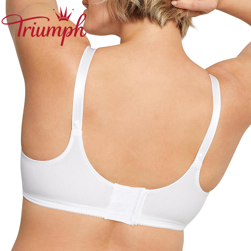 Triumph - 3 szt. (75A-110F) 💝Wygodny, bawełniany biustonosz na co dzień