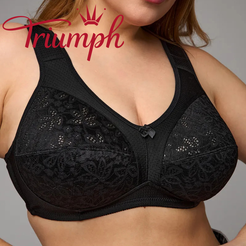 💖Triumph® 4-pak ✨Biustonosz bez fiszbin(75-115)✨