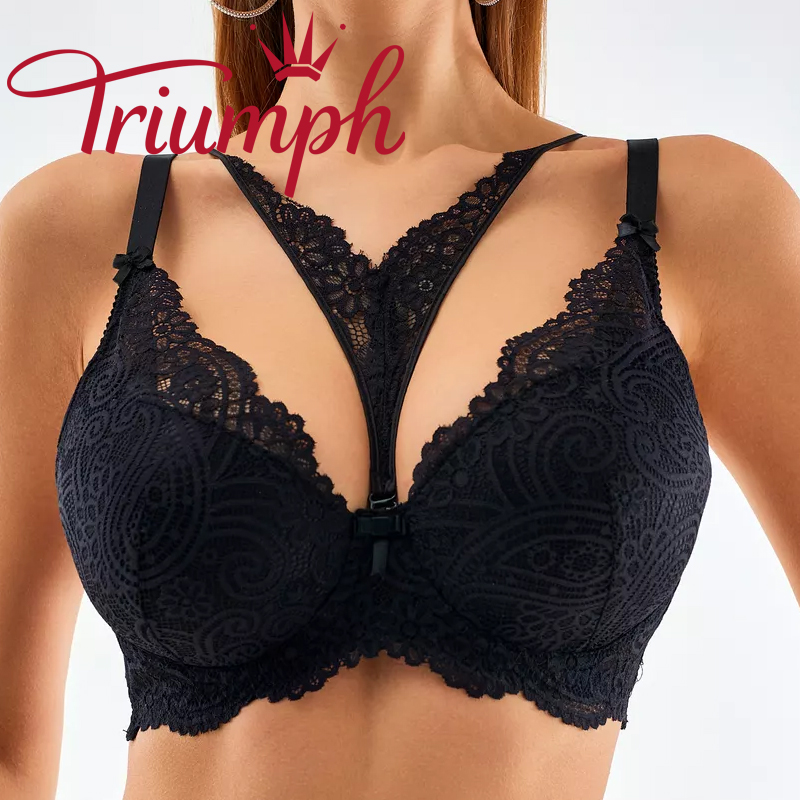 💖Triumph® 3-pak ✨Biustonosz koronkowy push-up
