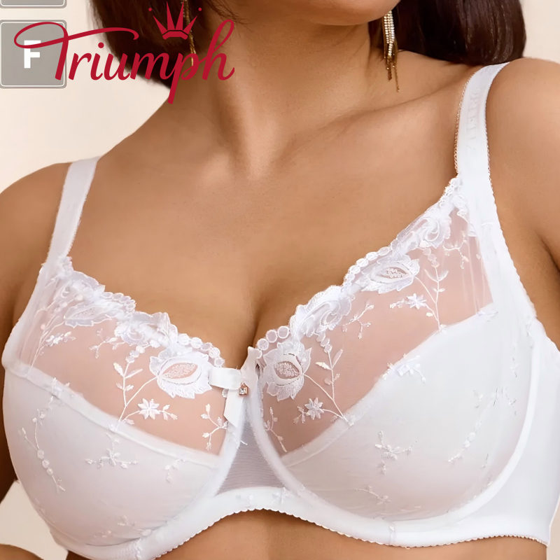 💖Σετ 3 τεμαχίων Triumph, 💖Σετ 3 τεμαχίων Triumph, Γυναικείο σουτιέν σε μεγάλα μεγέθη🔥