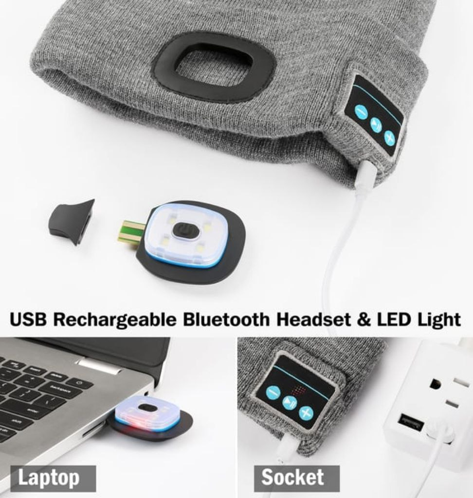 ❤️‍🔥Gorąca wyprzedaż 49% ZNIŻKI🔥 Czapka Bluetooth 3 w 1