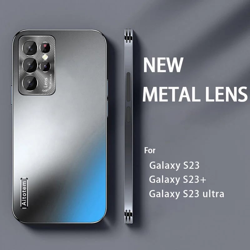 Nowe metalowe etui odporne na wstrząsy do telefonów Samsung serii 23/24