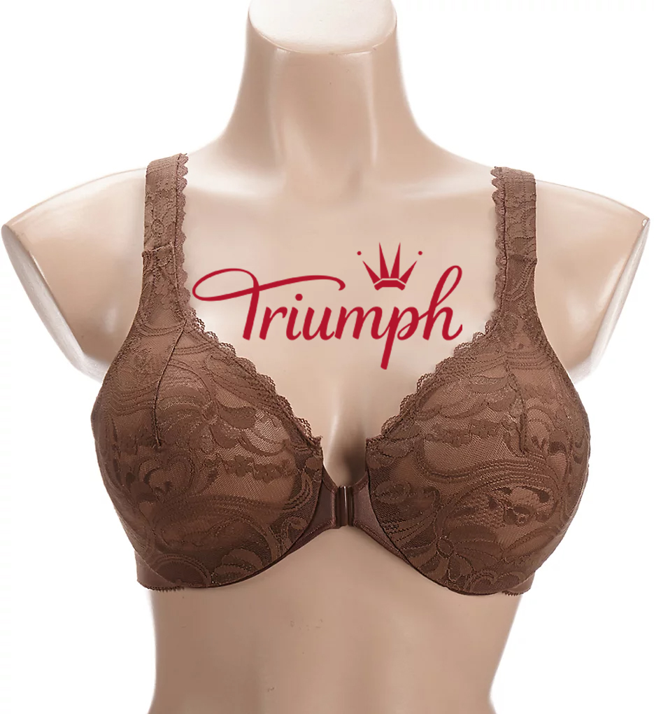 Triumph - 3 db. (75A-120F) 💝Stretch csipke elülső zárható melltartó