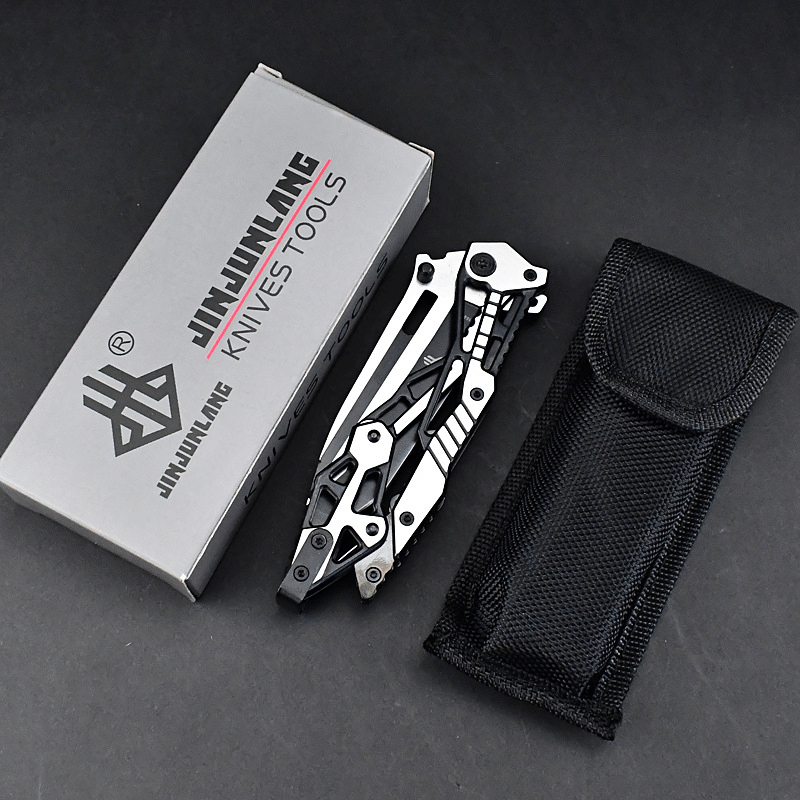 ⏰Final 7-hour Only 130🎁NAXFUSS Mechanical Folding Knife Tactical Small Folding Knife